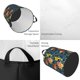 thumbnail image 2 of Balery Blue Floral Cesta de ropa redonda con asas, impermeable, independiente, para ropa, juguetes, dormitorio y familia-Medium, 2 of 6