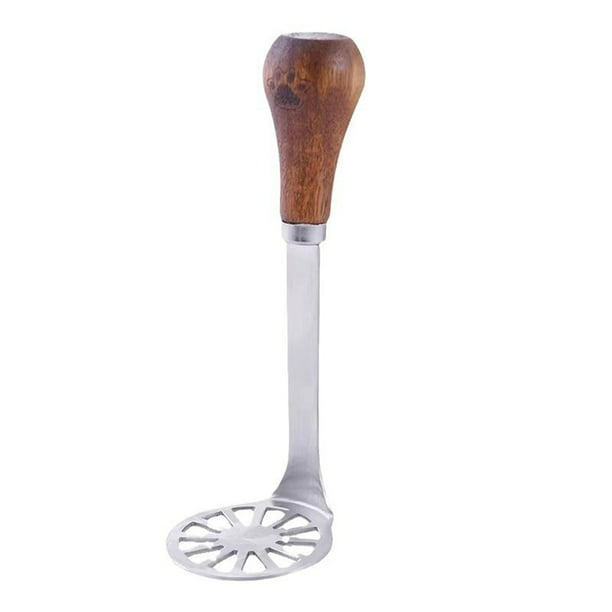 Pisexur Batería de cocina Prensa de puré de papas de acero inoxidable para triturar alimentos complementarios para bebés. para la cocina del hogar