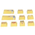 thumbnail image 3 of Teclas PBT, Colores Vibrantes Teclas Personalizadas 10 Teclas Amplia Compatibilidad Para Computadora Para PC Para Escritorio ANGGREK Otros, 3 of 8