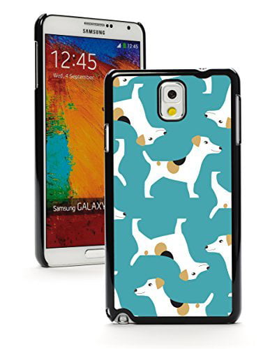 spouse Meyella shark Samsung Galaxy S6 Hard Back Case Cover Color Cute Jack Russell Terrier  Sunglasses on Beach (Black) - Walmart.com