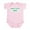 Petal Pink, variant on CafePress - Daddys Little Wolf Infant Bodysuit - Baby Light Bodysuit, Size Newborn - 24 Months