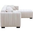thumbnail image 5 of Williamspace 139" Sectional Sofa Couch for Living Room, Modern Luxury L Shaped Sofa with Ottoman, 5 Seats Upholstered Sofa Couch Furniture Set with 5 Pillows, 5 of 7