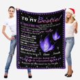 thumbnail image 4 of LHSHID to My Friend Blanket Gift Throw Blankets for Bestie Girls BFF Sisters Friendship Friend Gifts for Birthday Christmas Throws for Home Bed Sofa, 4 of 4