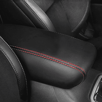 Fits 2018-2023 Subaru Crosstrek Black Console Lid Armrest PU - Foto 6