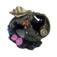 thumbnail image 4 of Decoraciones de acuarios, ornamentación del acuario, decoración del hogar, pescado, estanque de jardín, estatua, artesanías, cavidad de roca, casa, de, 4 of 9