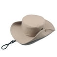thumbnail image 2 of UPF50+ Mens Sun Hat Wide Brim Fishing Hat Womens Safari Bucket Hat, 2 of 2