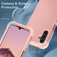 thumbnail image 4 of JTCASES for Samsung GalaXxy A15 Case, Drop Resistant Corners, Wireless Charging, Heavy Duty Shockproof Hybrid Hard PC Bumper, Camera Protection, Skin-feel Anti-scratch Tough Cover, Rosegold, 4 of 7