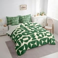 thumbnail image 4 of Homewish Vintage Green Minimalism Twin Bedding Sets 7-Piece, Chic Abstract Ombre Bedding Comforter Set, Teens Kids Adult Reversible Sheet Sets, Luxury Bedroom Decor, 4 of 8