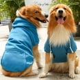 thumbnail image 2 of Winter Dog Hoodie Sweaters with Pockets Warm Dog Clothes for Small Dogs Coat Clothing Puppy cat Custume, 2 of 8