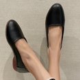 thumbnail image 3 of Vedolay Heeled Casual Shoes Ladies Classic Travel Loafers Lightweight Fashion Shoes,Black 9, 3 of 5