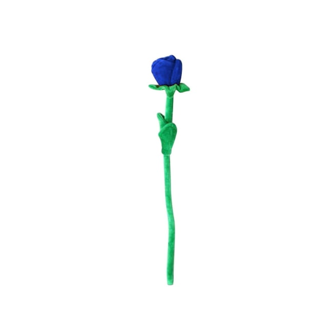 Gkeoshab Curtain Simulation Roses Plush Toy Curtain Buttons Mother's Day Graduation Season Gift Home & Garden