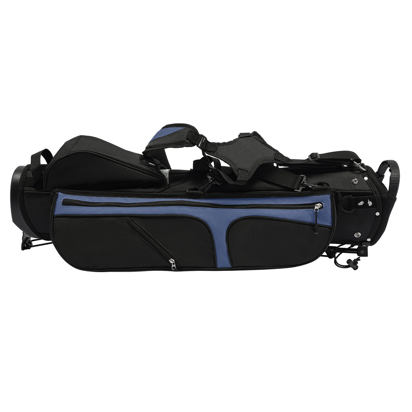 Miumaeov Golf Stand Bag with 3-Way Divider & 5 Pockets, Lightweight Golf Bag for Men & Women, Portable Golf Club Bag for Walking Courses