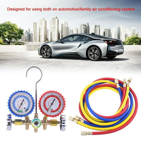 Dashboard / Dashboard R134a R12 R22 AC Diagnostic Manifold Gauge Hose Set Air Conditioning Tool
