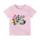 thumbnail image 3 of Camiseta con letras "Inside Out" para niños, playera con combinación de nombre, ropa informal Kawaii de dibujos animados, Tops Harajuku para niños y niñas, 2 letras A B C, 3 of 5