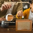 thumbnail image 3 of Cash Vault Wooden Savings Box,Cash Vault Wooden Savings Box,  Cash Savings Challenge Box, Wooden Money Box, Cash Saver Box, Saving Box For Cash For Adults, Money Box For Cash Gift  (Brown), 3 of 9