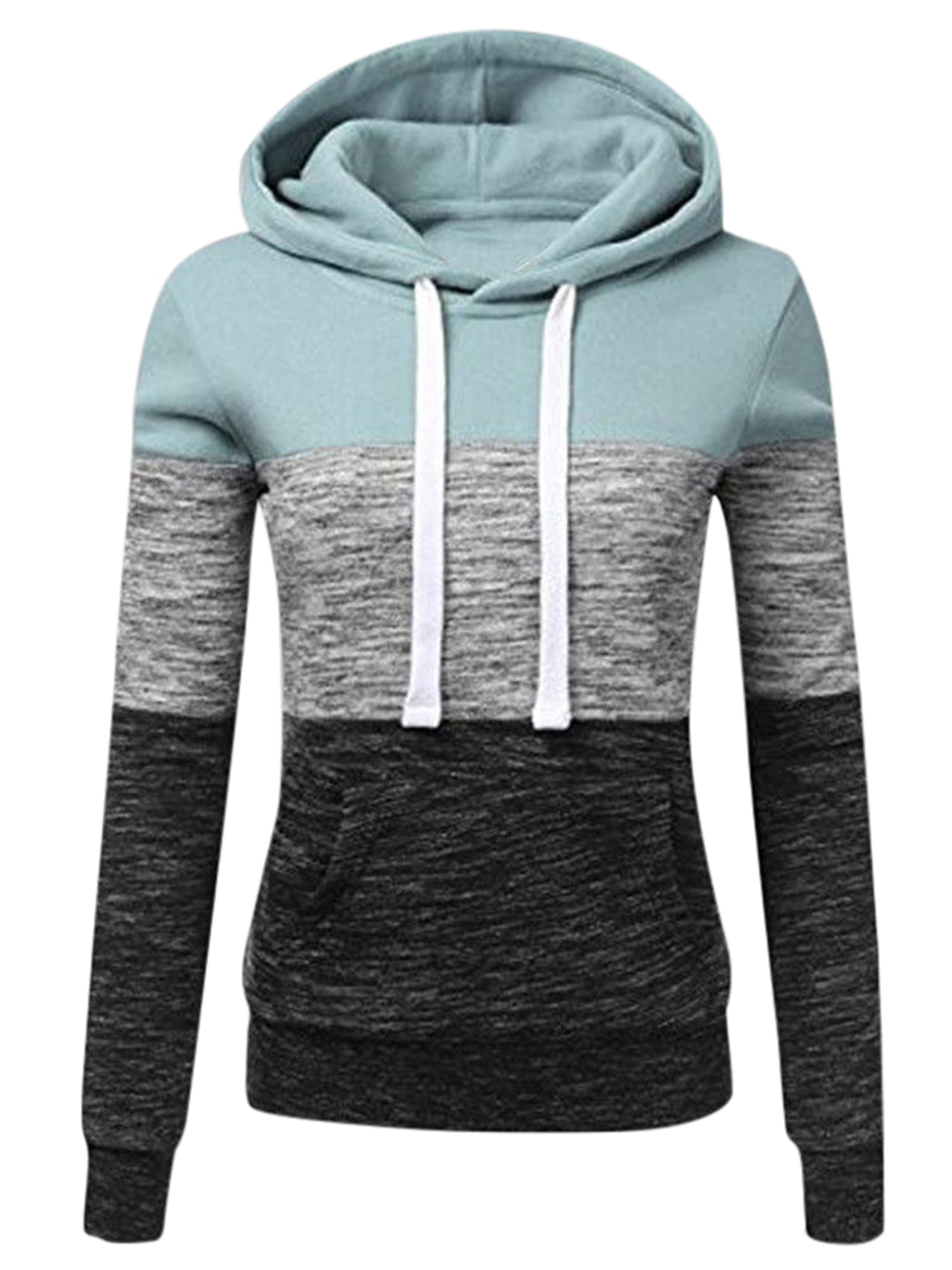 drawstring casual hoodie