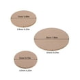 thumbnail image 3 of 3pcs Wooden Compressed Density Board Pottery Tools Ceramic Slump Molds Smooth Surface Clay Sculpture Boards For Pottery, 3 of 8