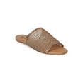thumbnail image 1 of New Women Mesh Open Toe Flat Slip On Sandal - 17958 By Qupid Collection, 1 of 6