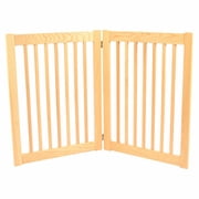 32" Highlander Legacy - 2 Panel Free Standing Wood Outdoor Pet Gate