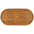 thumbnail image 6 of vidaXL Patio Table 78.7"x39.4"x29.5" Solid Wood Eucalyptus, 6 of 8