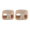 thumbnail image 1 of CSChome Toe Separator with Loop Toe Separator 2Pcs Orthopedic Bunion Valgus Hammertoe Corrector Realignment Foot Alignment Spacer, 1 of 7