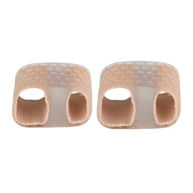 CSChome Toe Separator with Loop Toe Separator 2Pcs Orthopedic Bunion Valgus Hammertoe Corrector Realignment Foot Alignment Spacer