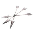 thumbnail image 6 of OFFIGAM Golden Iron Multi-Arrow Wall Art Rustic Metal Home Decor for Living Room and Office, 6 of 8