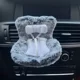thumbnail image 1 of Bonito asiento de seguridad para coche con estampado de leopardo, decoración de salida de aire para coche, decoración Interior de coche, adornos colga, 1 of 5
