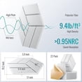 thumbnail image 4 of 22 Paneles Acústicos Autoadhesivos, Paneles de Pared Insonorizados Hexagonales de 30,5 X 25,4 X 1 cm, para Estudio, Oficina y Hogar C, 4 of 5