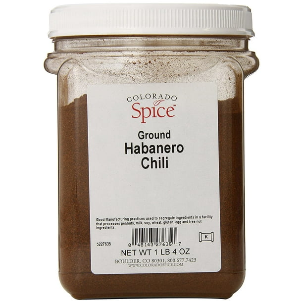 Colorado Spice Chili Pepper, Habanero, 20Ounce Jar