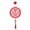 C, variant on Up to 50% off! LSLJS Lunar New Year Suction Lights, 28.3 inch Round Paper-Cut Design LED Night Lamp Battery Operated Chinese Spring Festival Traditional Hanging Ornaments for Wall Door Window