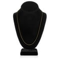 thumbnail image 4 of 14K Yellow Gold Filled Box Link Chain Necklace | Adjustable 22 Inch Length | .85mm Thick, 4 of 8