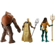 Aquaman Movie Action Figures 3-Pack with Aquaman, Orm, Brine King