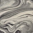 thumbnail image 4 of 5'x8' Grey Black Machine Woven Marble Indoor Area Rug, 4 of 11