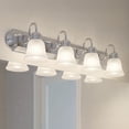 thumbnail image 5 of 5338CHS Kichler Lighting 4 Light Bath Vanity Approved for Damp Locations - with Traditional inspirations - 8 inches tall by 30 inches wide-Chrome, 5 of 6