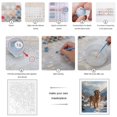 thumbnail image 3 of Paint by Numbers Kit for Adults, Golden Retriever Snowy Mountain Landscape Paint by Numbers, Easy Paint by Numbers Kit for Adults Beginner, DIY Adult Paint by Number Kits on Canvas, Home Decor, 3 of 7