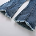 thumbnail image 5 of IROINNID Girl's Stylish Cotton Vest Top Ripped Jeans Suit, 5 of 9