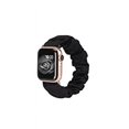 thumbnail image 2 of 3 paquetes compatibles con Apple Watch Band Scrunchies 38 mm Tela Patrón suave Impreso Tela Pulsera Pulsera Mujeres IWatch Bandas elásticas Scrunchy 40 mm 41 mm Serie SE 7 6 5 4 3 2 1, S / M Adepaton CZDZ-HY208-4, 2 of 4