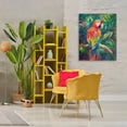 thumbnail image 3 of Stupell Industries Jungle Macaw on Branch Animals & Insects Painting Gallery Wrapped Canvas Art Print Wall Art, 30 x 40, 3 of 8