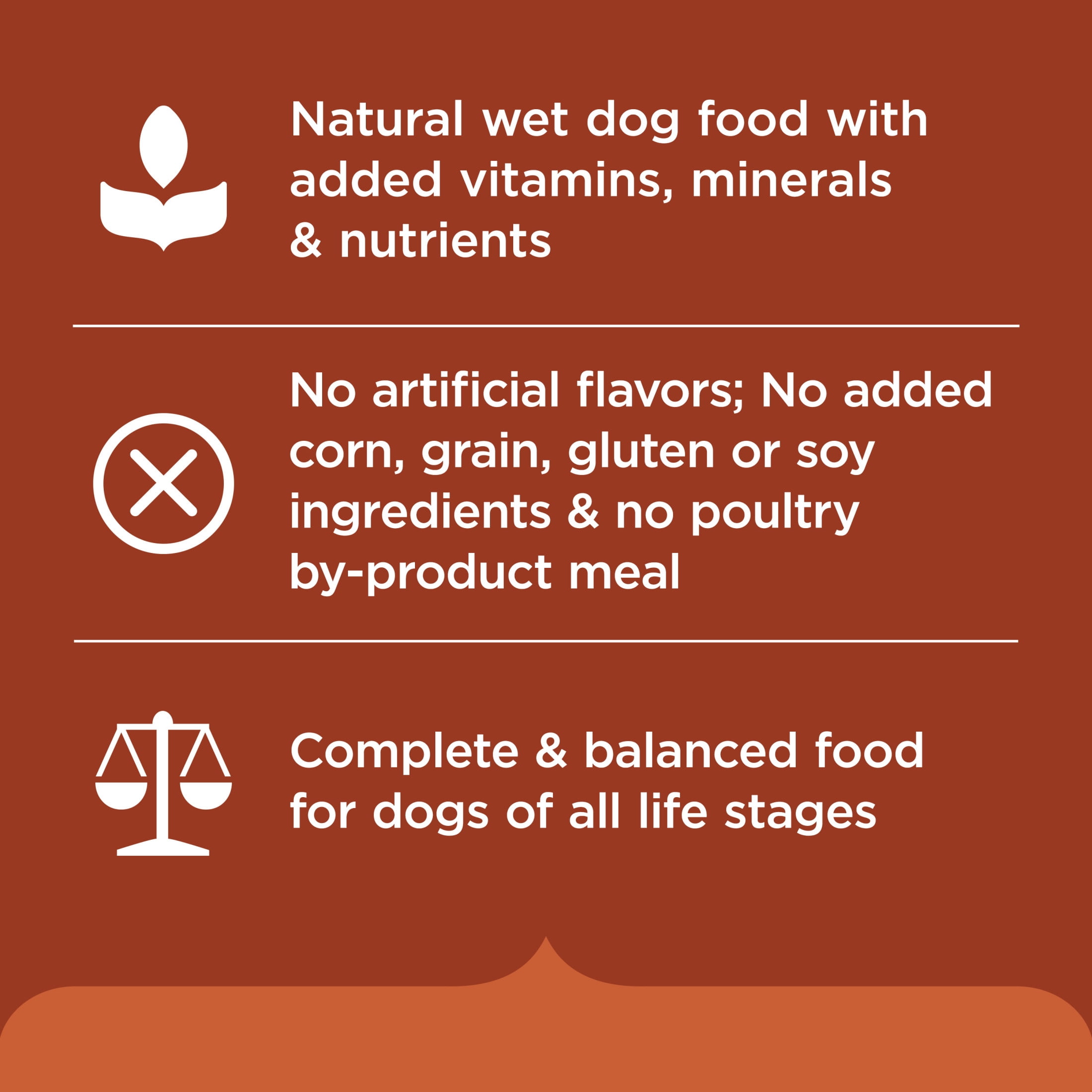 (4 pack) Rachael Ray Nutrish Wet Dog Food, Hearty Beef Stew Recipe, 8 oz. Tub