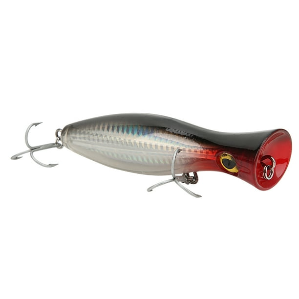 Popper Lure,Artificial Popper Fish Lure Fishing Tackle Hard Bait Smooth  Operation 