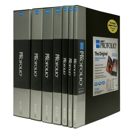 UPC: 0075633903578 | The ORIGINAL Series PROFOLIO br 36-Page 8one-half inchx11 art and photo album by Itoya – 8.5×11