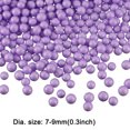 thumbnail image 3 of Unique Bargains 0.3' Purple Polystyrene Foam Ball Beads for Crafts and Fillings 1 Pack, 3 of 7