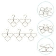 thumbnail image 2 of Shisuyan Hanging Scarf Hanger Rose Gold Iron 5Pcs, 2 of 8