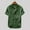 #Green, variant on Rigardu mens dress shirts Shirts Solid Baggy Color Tops Men's Blouse Cotton T Short Sleeve Retro Men's Blouse dress shirts for men mens shirts Khaki   L