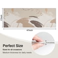 thumbnail image 5 of Brown Boho Abstract Pattern Kitchen Rug Mat,Kitchen Runner Rugs Non Skid Washable,Decorative Kitchen Floor Mats for Kitchen,Sink,Laundry,17"X47", 5 of 5