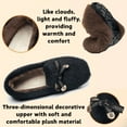 thumbnail image 6 of CHICVOMEY Women's Winter Shoes Cozy Slip-On Loafers with Thick Fleece Lining Non-Slip Rubber Sole Warm Casual Walking Shoes for Women Indoor Outdoor Comfort Shoes, 6 of 8