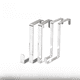 thumbnail image 1 of Gancho trasero para puerta, gancho para fila, gancho de hierro sin perforaciones, gancho para ropa, gancho para abrigo, gancho plano trasero para puerta, gancho para bolsa de almacenamiento, 1 of 3