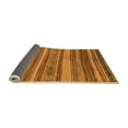 thumbnail image 2 of Ahgly Company Indoor Rectangle Abstract Orange Modern Area Rugs, 8' x 10', 2 of 4