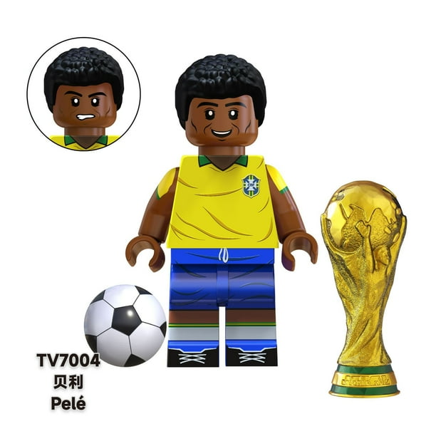 World Cup 8PCS Mini Figures – Famous Football Stars Ronaldinho